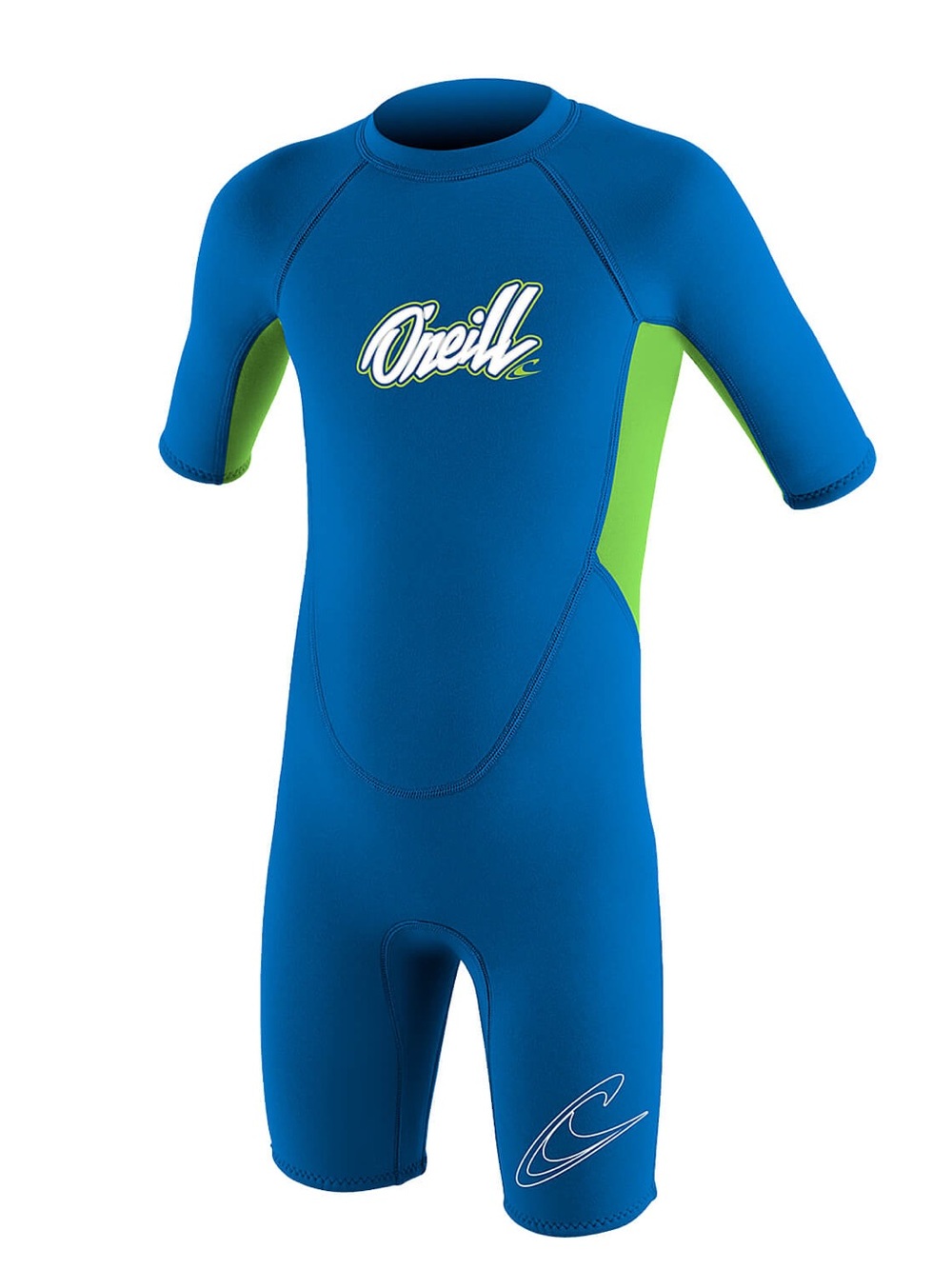 O'Neill Reactor Toddler Kids 2MM Spring Wetsuit Ocean/DayGlow Size 3